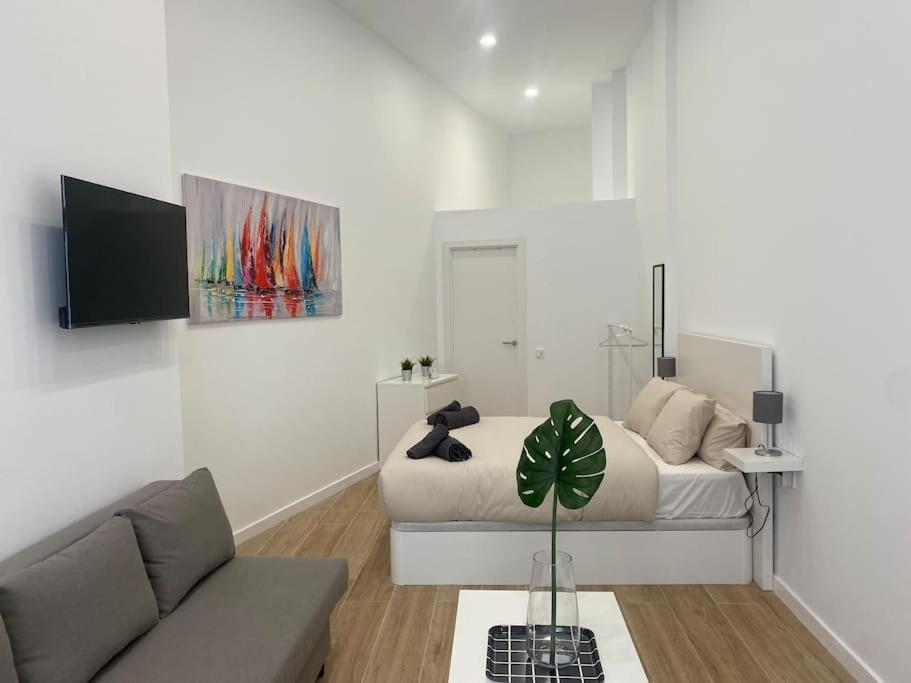 Nuevo Loft En Playa Y Cerca Del Centro, Ac Y Wifi Apartment บาเลนเซีย ภายนอก รูปภาพ